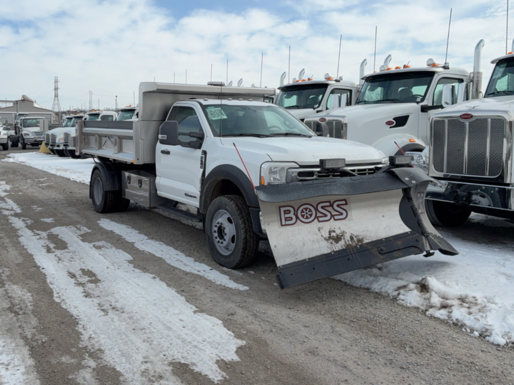 2024 Ford F600 4x4 11' Rugby Dump Truck