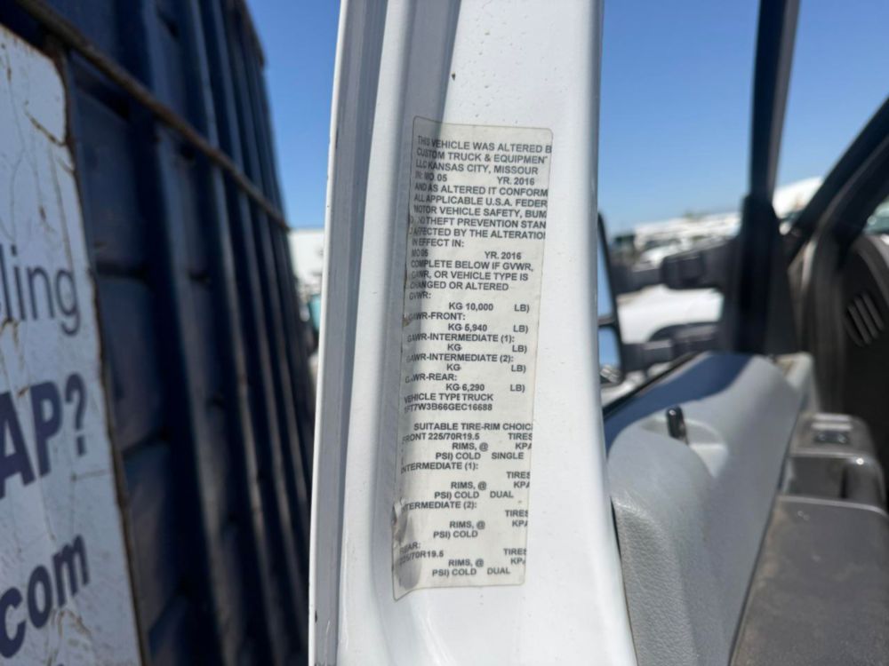 2016 Ford F-350 Crew Cab "Rail Gear Equipped" Pickup Truck