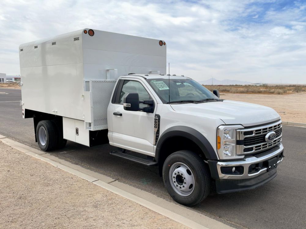2023 Ford F600 4x2 Arbortech 12x72 Chip Truck