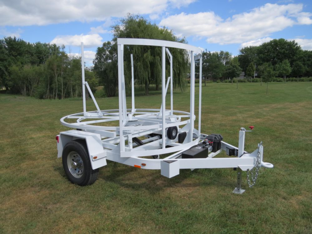 1 Reel 3,000 lbs Trailer