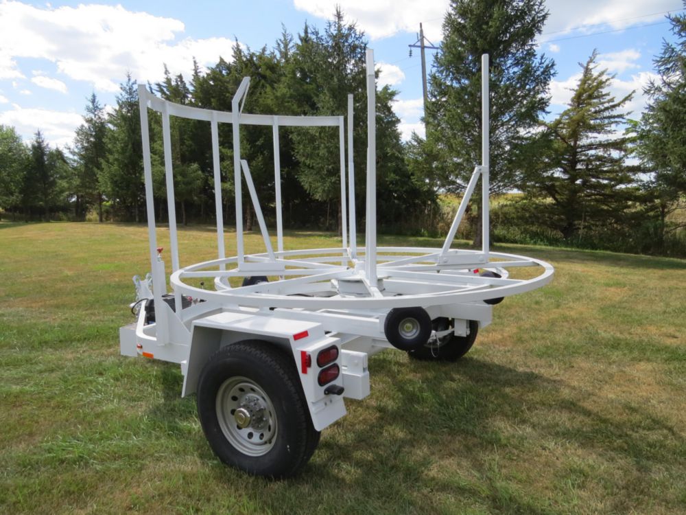1 Reel 3,000 lbs Trailer
