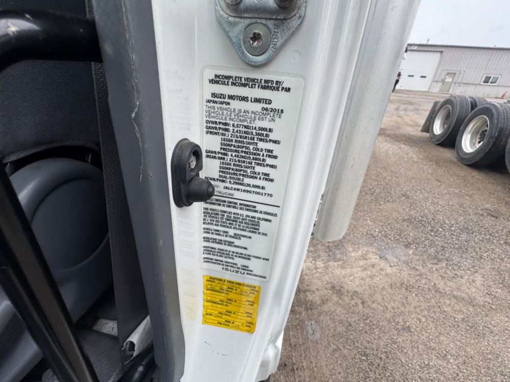 2016 Isuzu NPR-HD 4x2 Box Truck