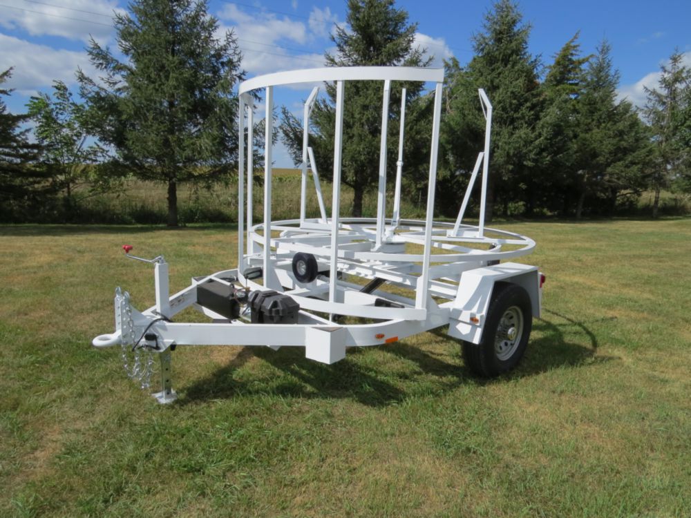 1 Reel 3,000 lbs Trailer