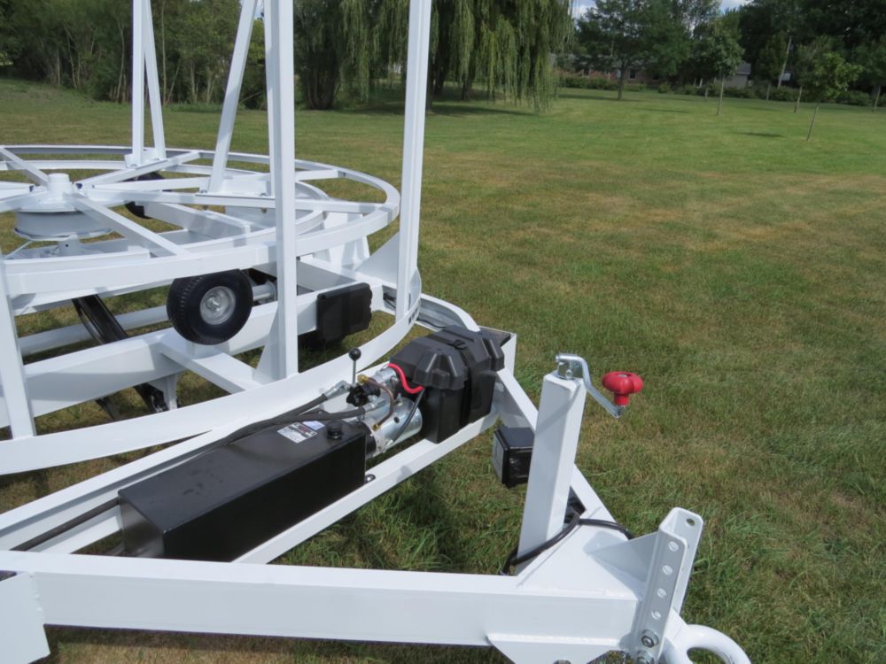 1 Reel 3,000 lbs Trailer