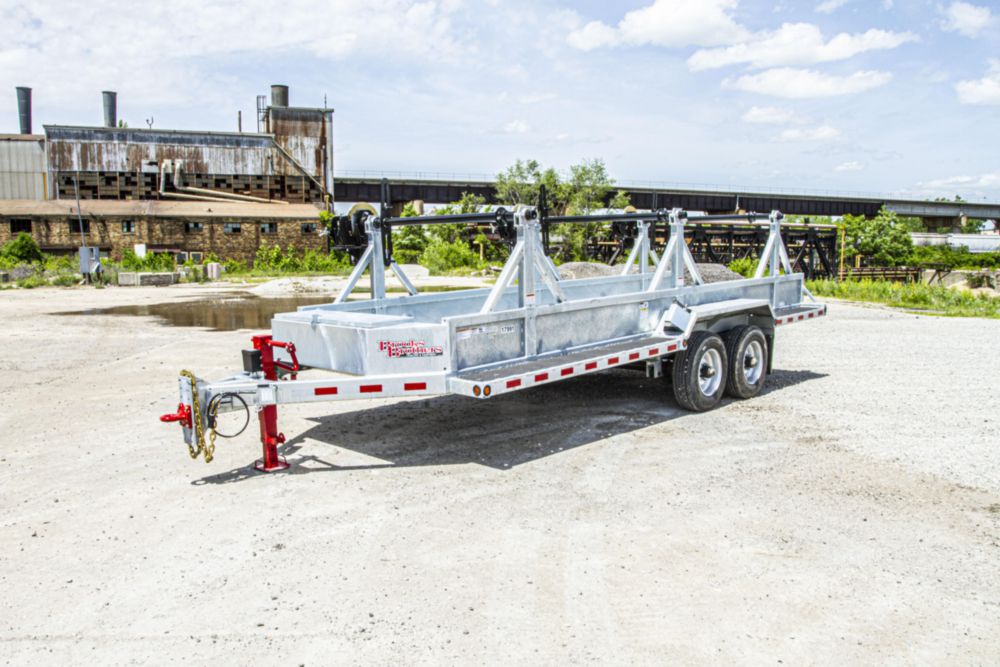 3 Reel 8,600 lbs Trailer