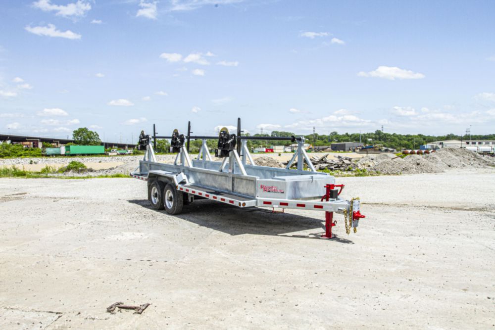 3 Reel 8,600 lbs Trailer