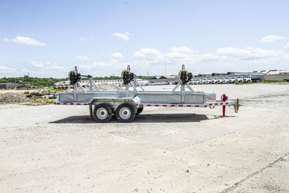 3 Reel 8,600 lbs Trailer