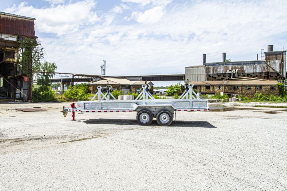 3 Reel 8,600 lbs Trailer
