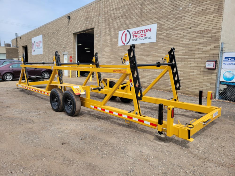 3 Reel 3,500 lbs Trailer