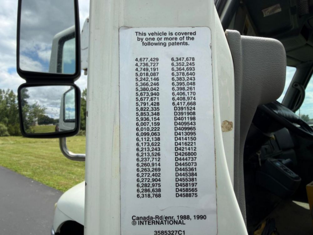 2007 Int'l 4300 Terex HRX-55 Material Handler Bucket Truck