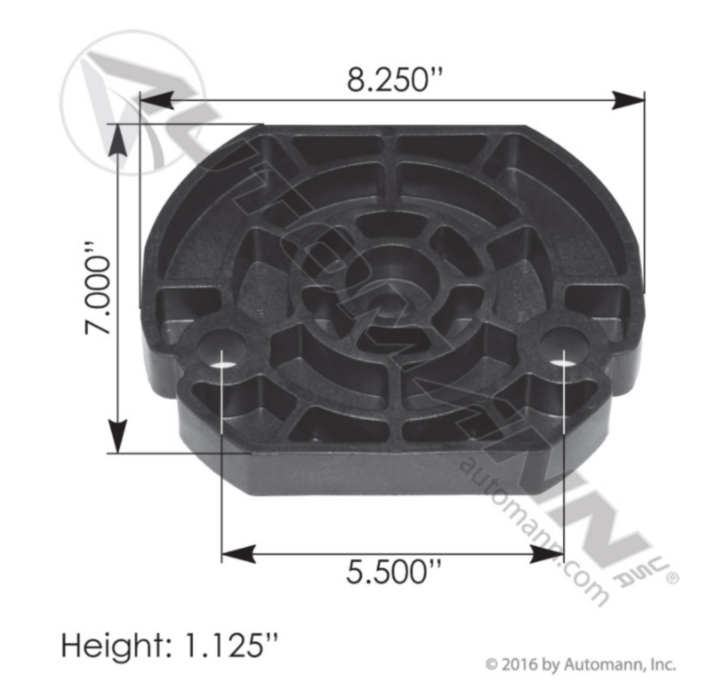 Automann Airbag Spacer 1-1/8in