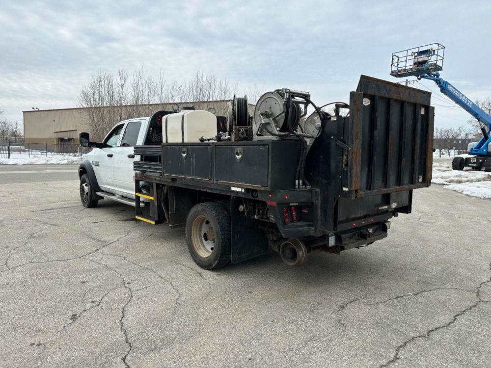 2018 Dodge 5500 Diesel 4x4 Crew Cab "Rail Gear Equipped Service Truck