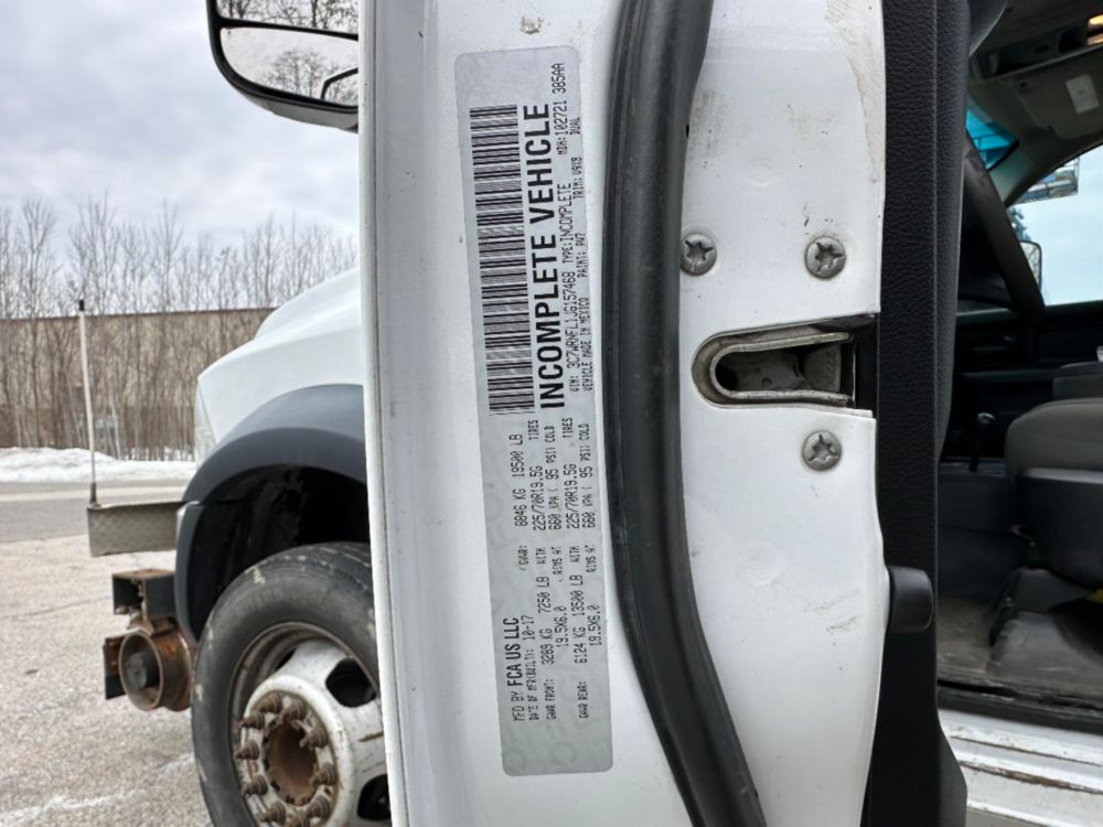 2018 Dodge 5500 Diesel 4x4 Crew Cab "Rail Gear Equipped Service Truck