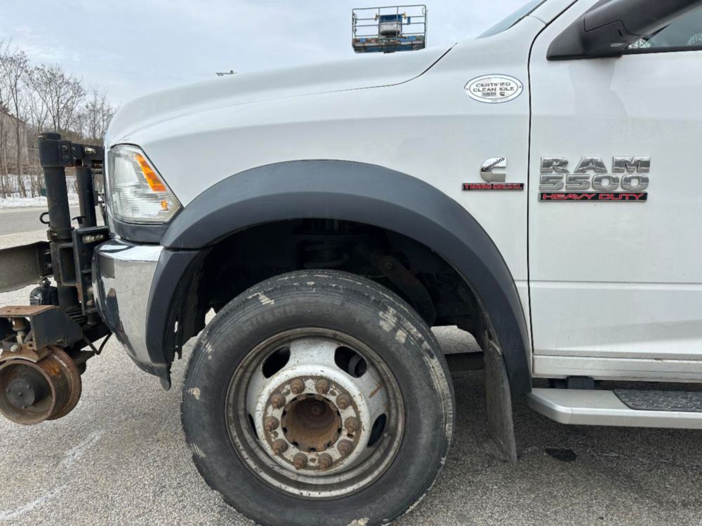 2018 Dodge 5500 Diesel 4x4 Crew Cab "Rail Gear Equipped Service Truck