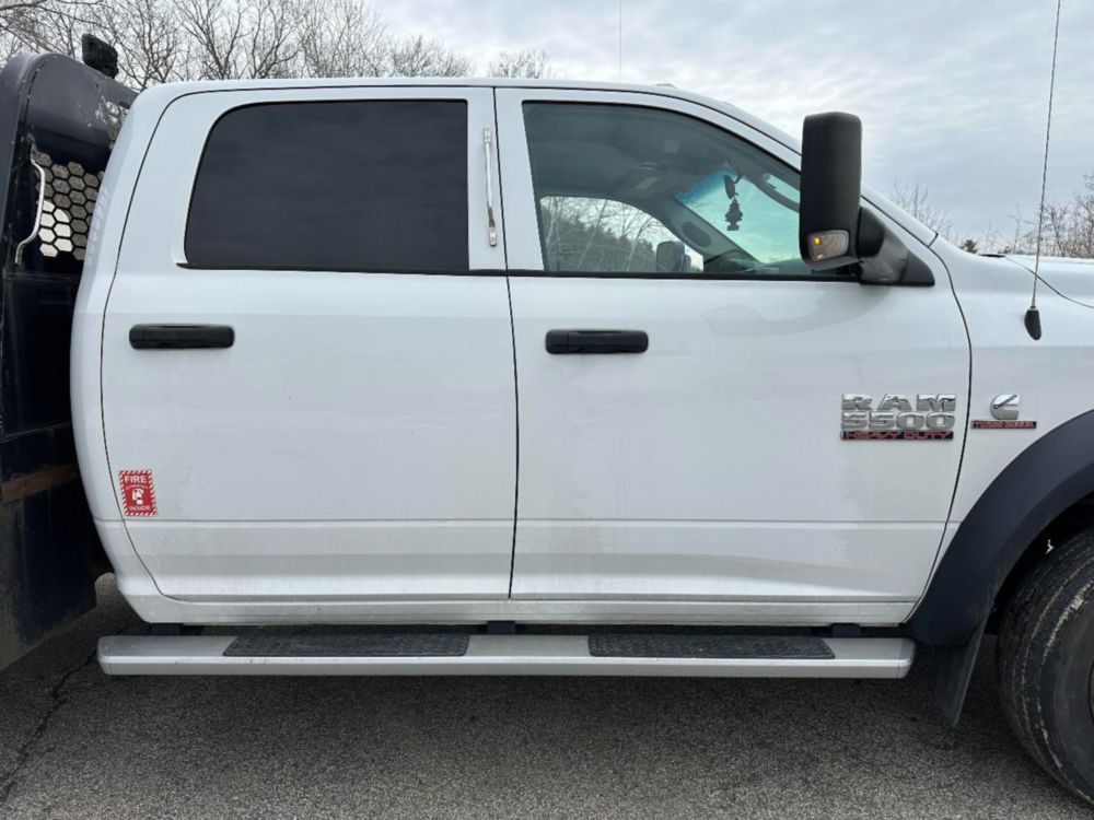 2018 Dodge 5500 Diesel 4x4 Crew Cab "Rail Gear Equipped Service Truck