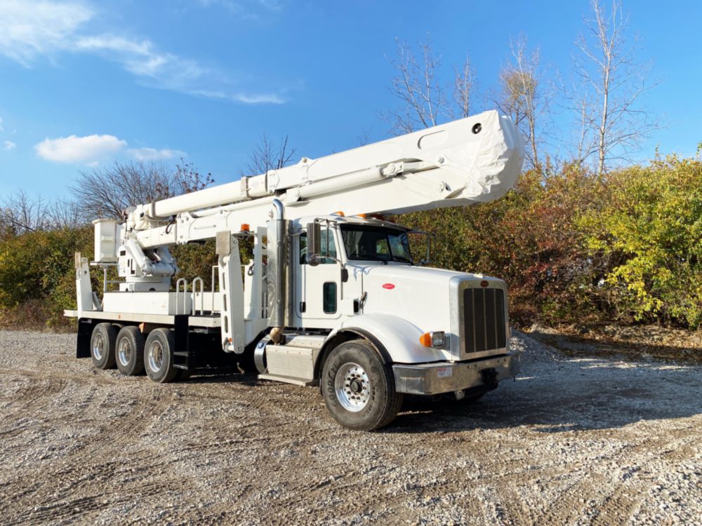 2015 Peterbilt 365 8x6 Terex TM125 Bucket Truck