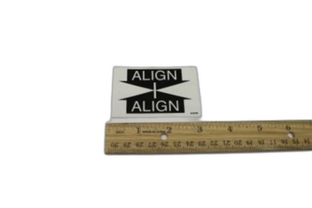 ALIGNMENT DECAL