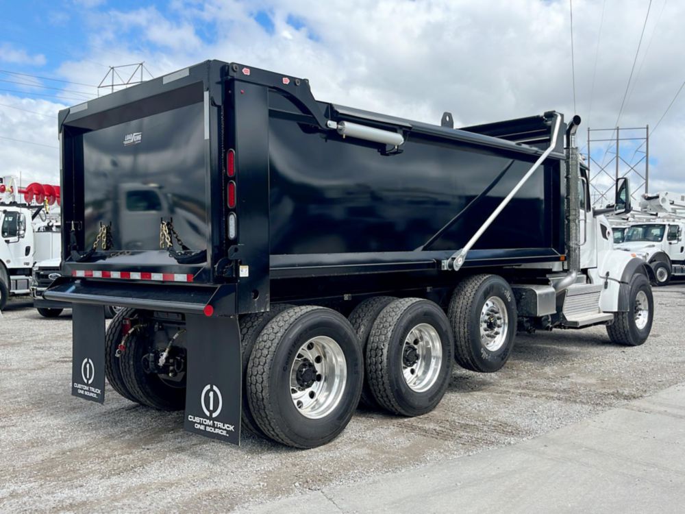 Tri-Axle 19 cu yd Rear Dump Truck