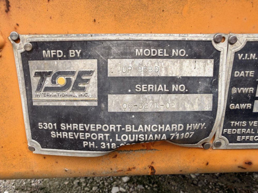 2006 TSE UP85-BD Cable Puller