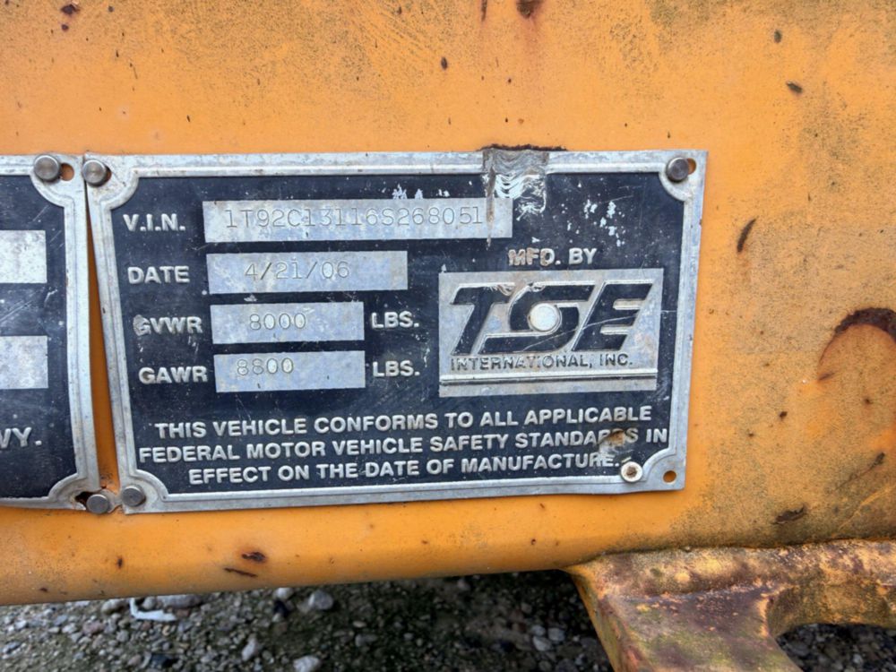 2006 TSE UP85-BD Cable Puller