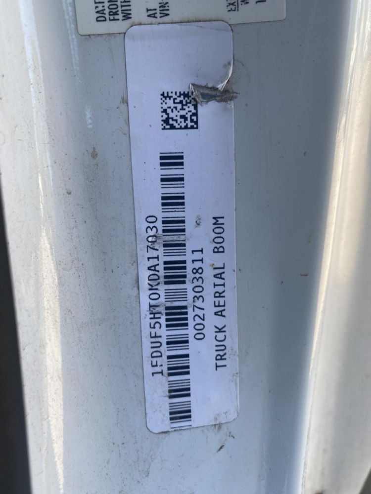 2019 Ford F550 4x4 Versalift VST-47-MHI Bucket Truck