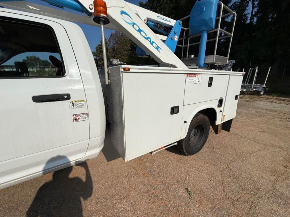 2016 Dodge Ram 3500 4x4 Socage A-346 Aerial Lift Truck