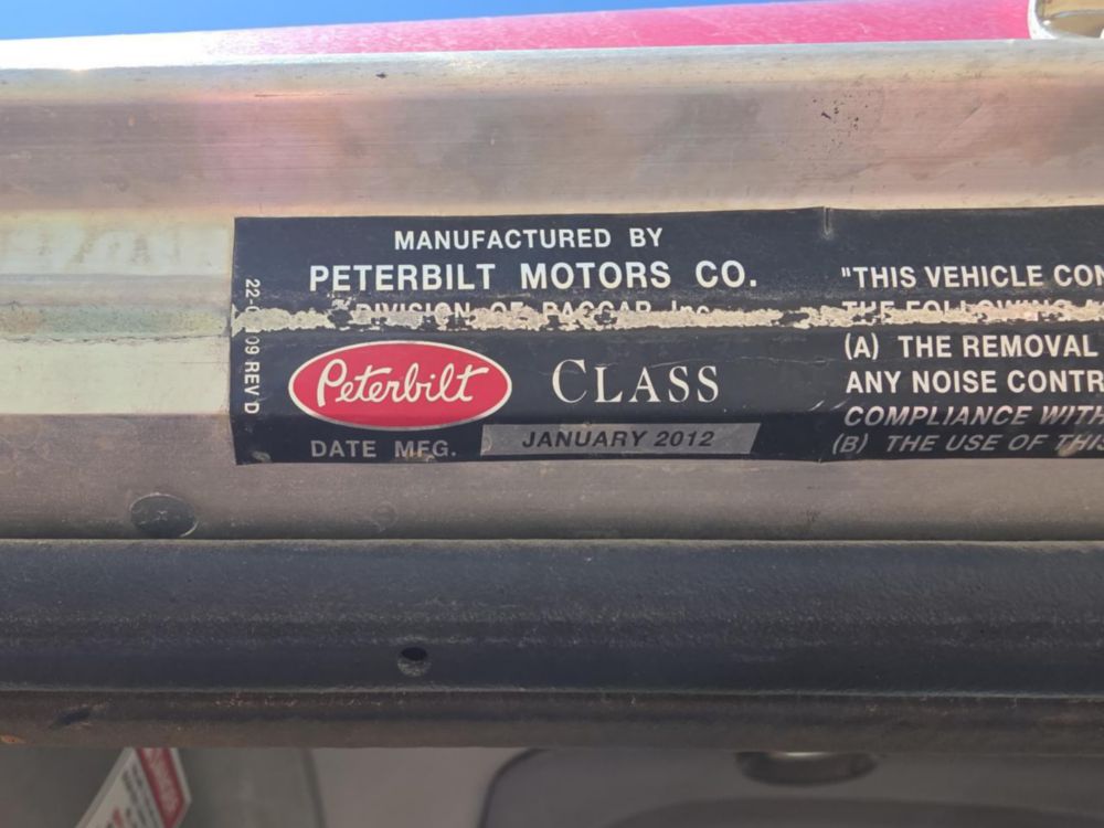 2013 Peterbilt 367 Tri-Drive National NBT-55 Boom Truck