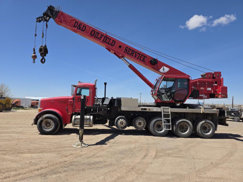2013 Peterbilt 367 Tri-Drive National NBT-55 Boom Truck