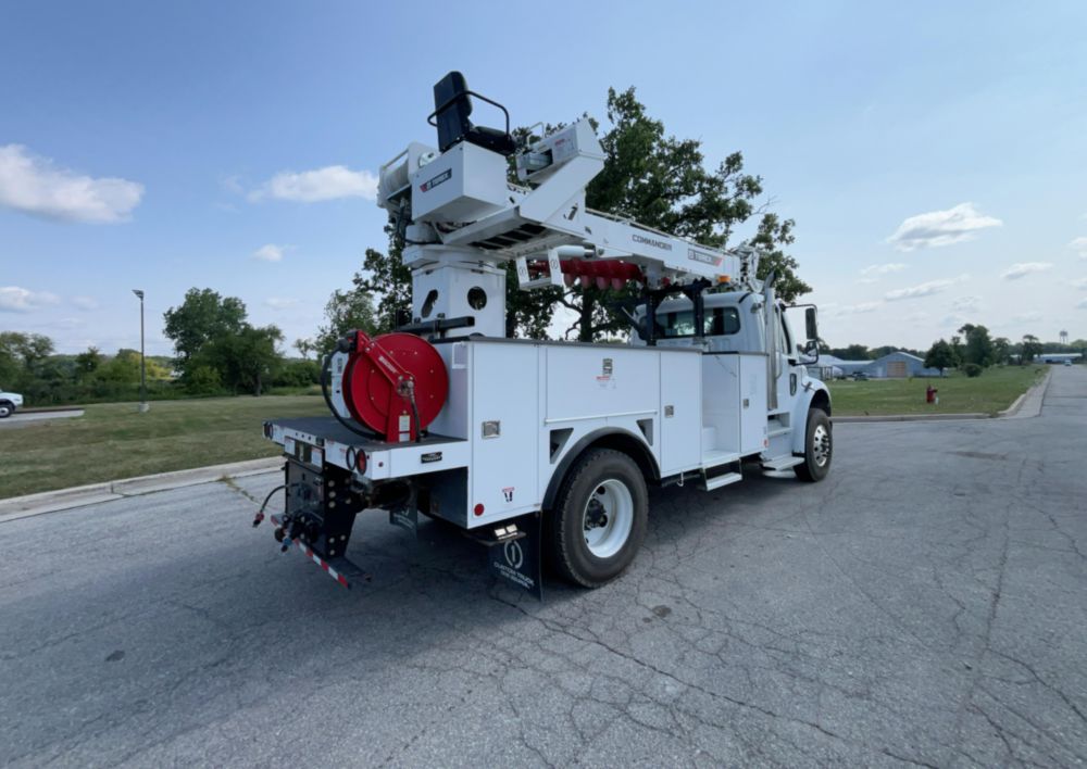 2025 Freightliner M2106 4x2 Terex C4047 Digger Derrick