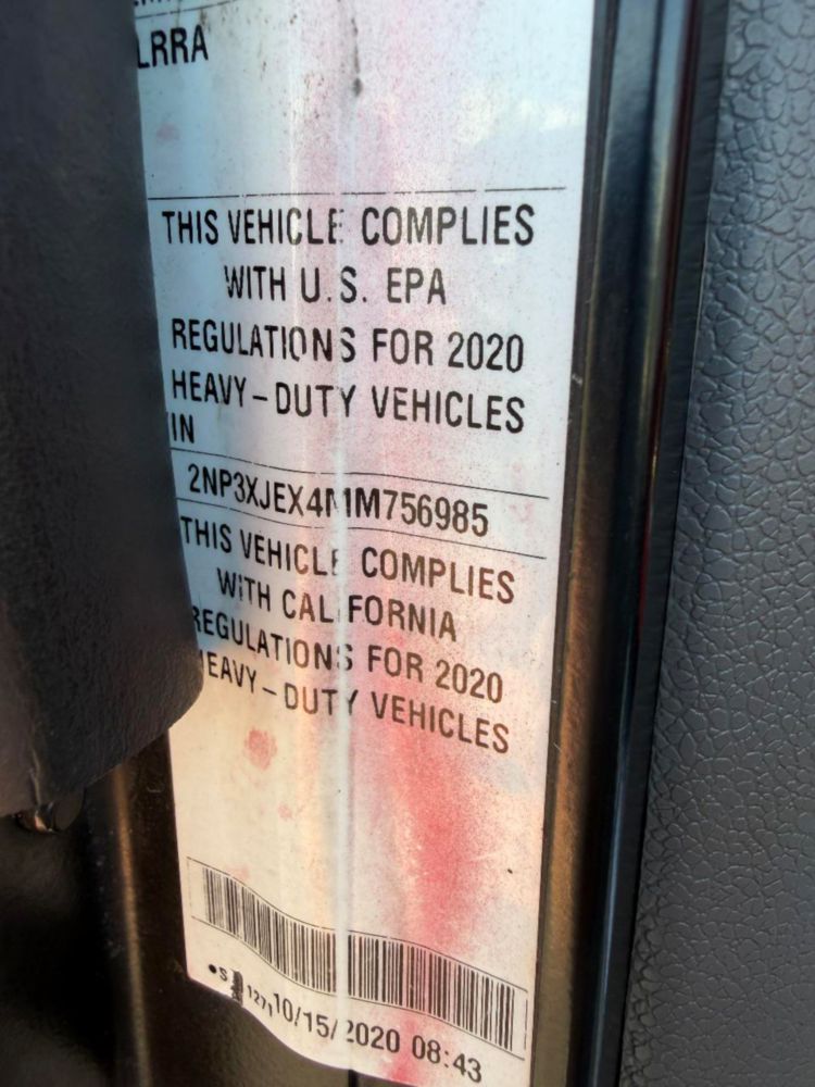 2021 Tri Dump Truck