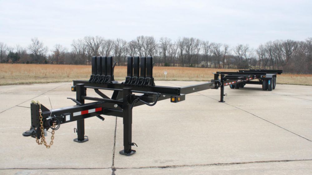 17,500 lbs 52' (Extended) Pole Trailer