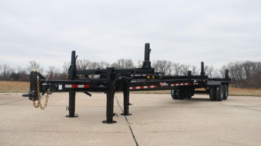 17,500 lbs 52' (Extended) Pole Trailer