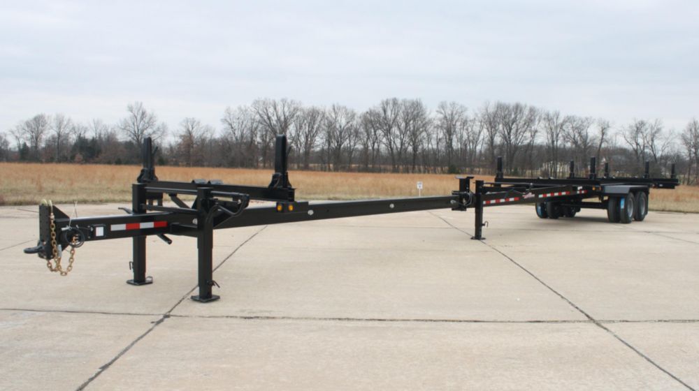 17,500 lbs 52' (Extended) Pole Trailer