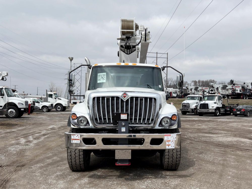 2023 International HV607 6x4 Load King Stinger 35-100 Boom Truck
