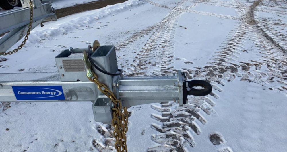 19,200 lbs 54.5' (Extended) Pole Trailer