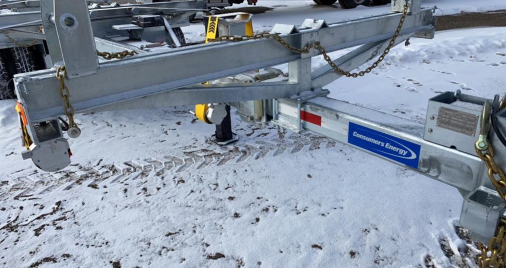 19,200 lbs 54.5' (Extended) Pole Trailer