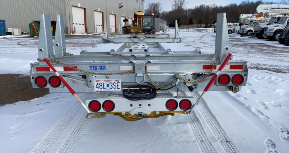 19,200 lbs 54.5' (Extended) Pole Trailer