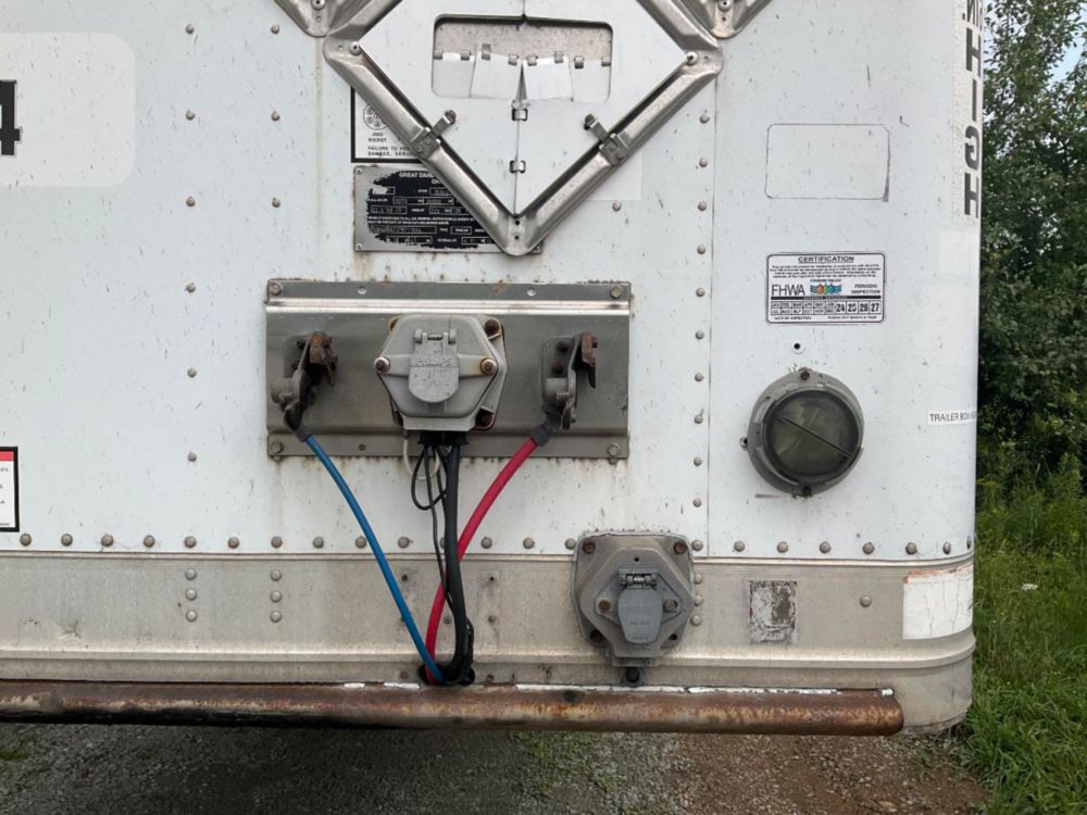 2007 Great Dane Dry Van Trailer W/ Rail Gate