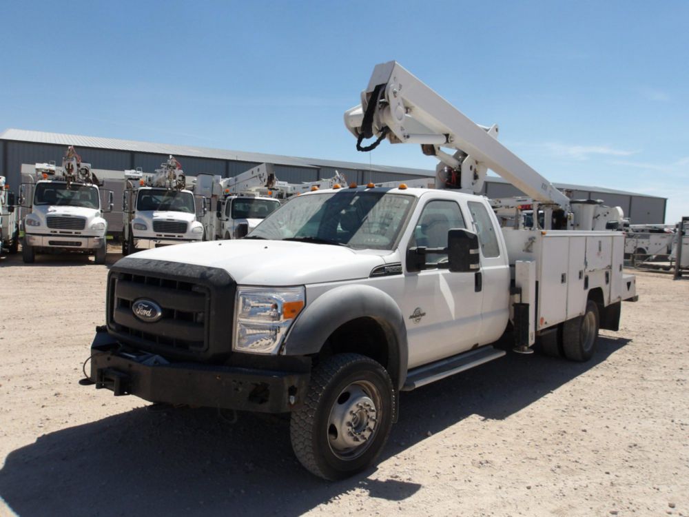2011 Ford F-550 4x4 ETI ETC-37IH Bucket Truck