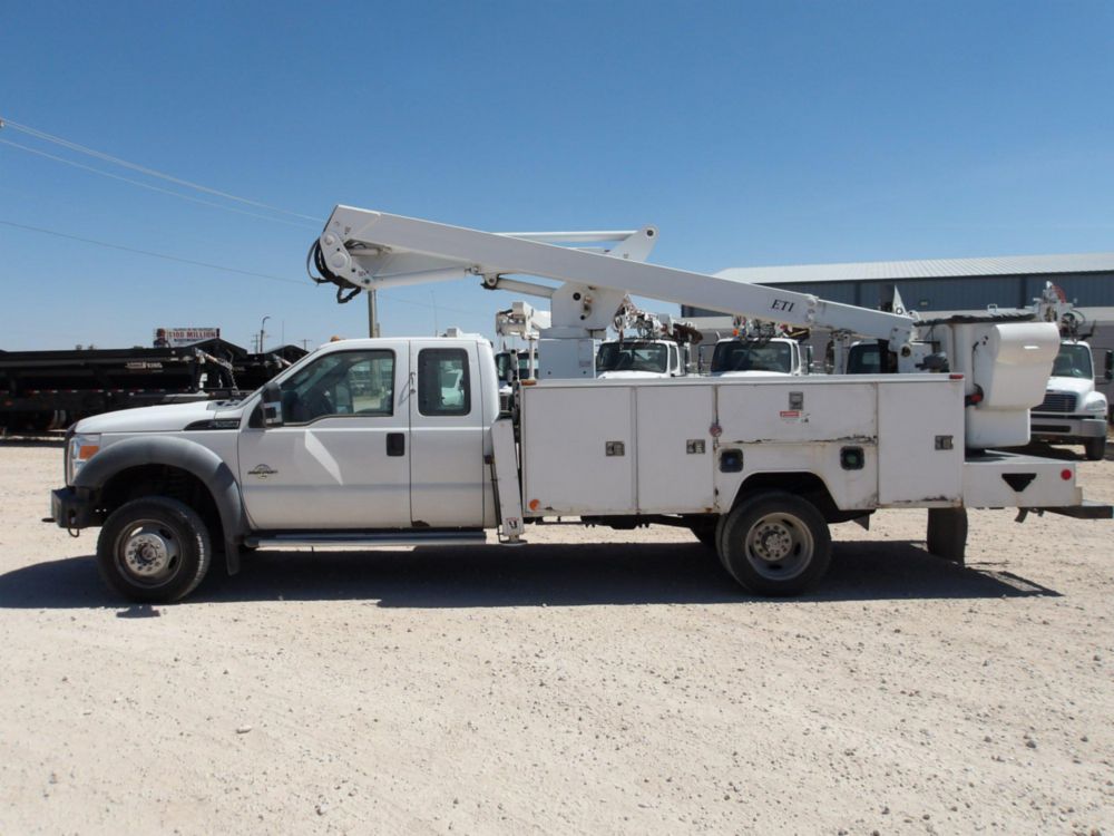 2011 Ford F-550 4x4 ETI ETC-37IH Bucket Truck