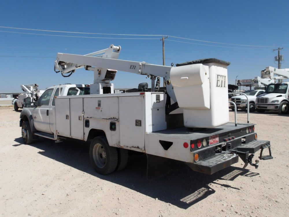 2011 Ford F-550 4x4 ETI ETC-37IH Bucket Truck