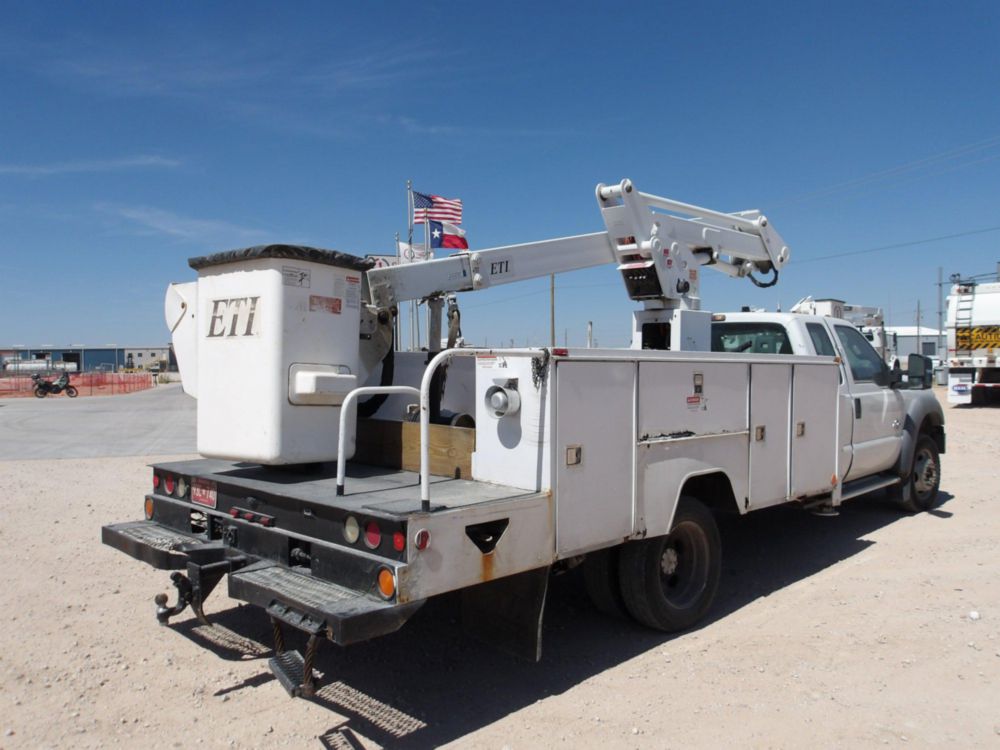 2011 Ford F-550 4x4 ETI ETC-37IH Bucket Truck