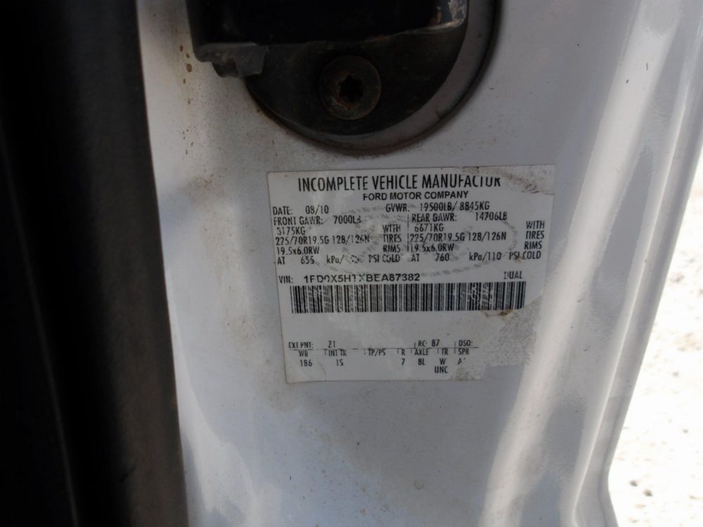 2011 Ford F-550 4x4 ETI ETC-37IH Bucket Truck
