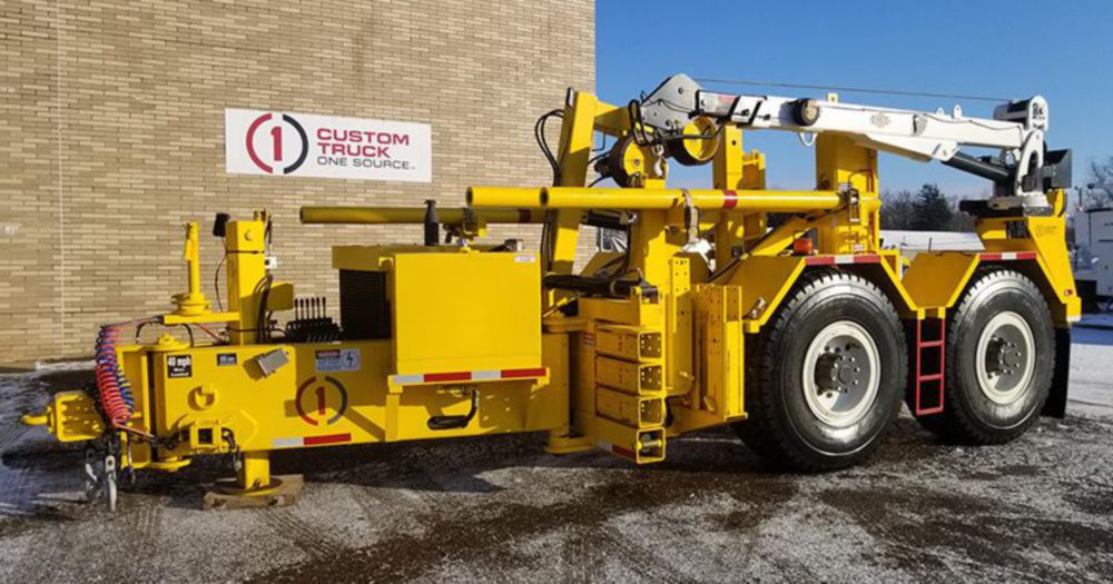 1 Reel 100,000 lbs Trailer