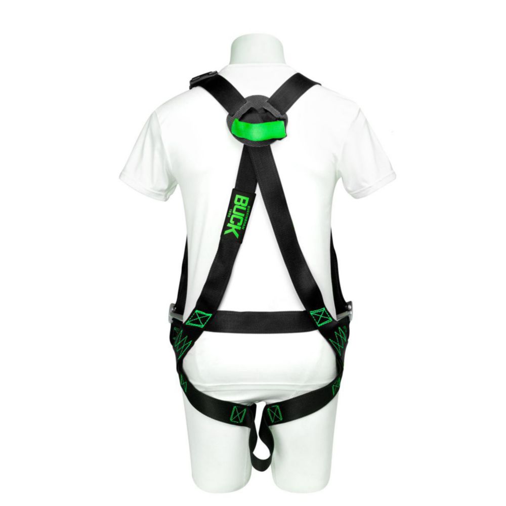 Buckingham BuckViz™ Universal H Style Full Body Harness