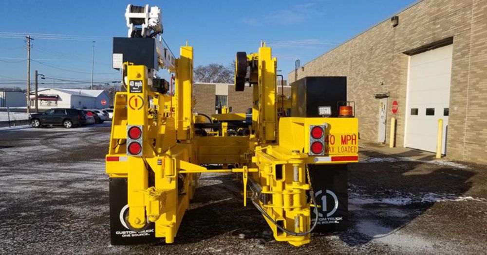 1 Reel 100,000 lbs Trailer