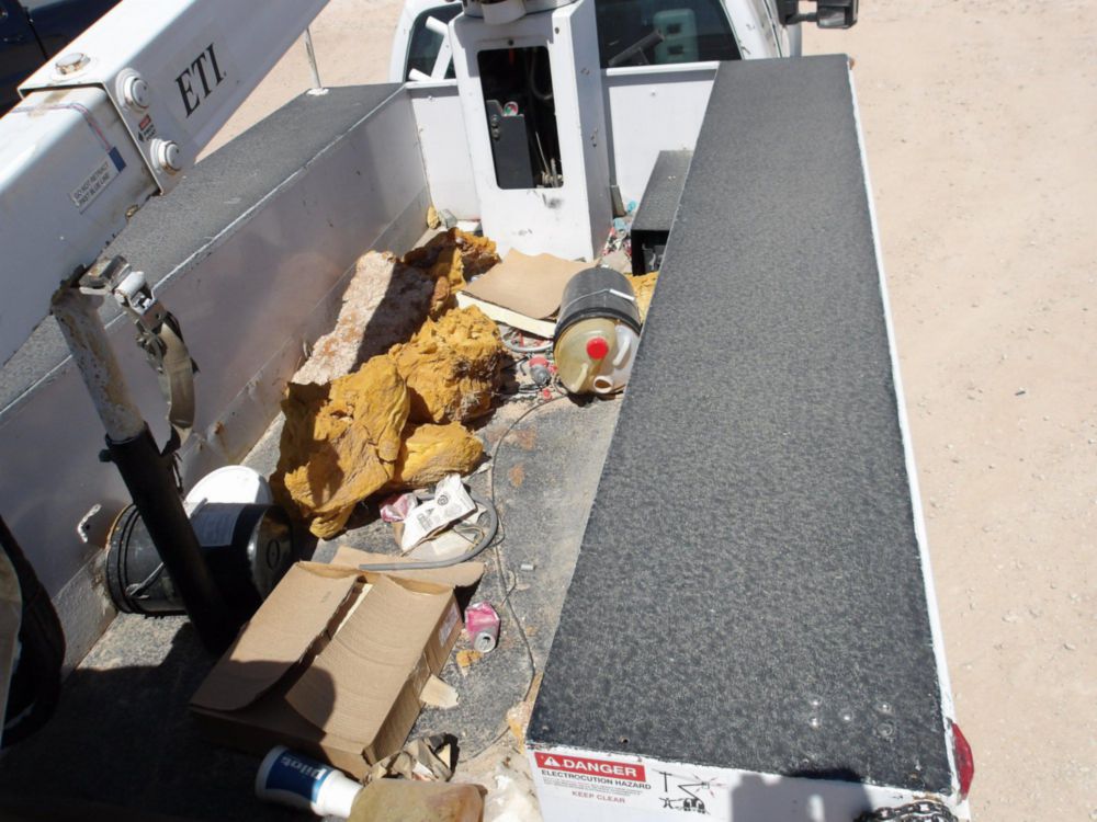 2011 Ford F-550 4x4 ETI ETC-37IH Bucket Truck