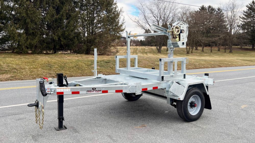 1 Reel 8,000 lbs Trailer