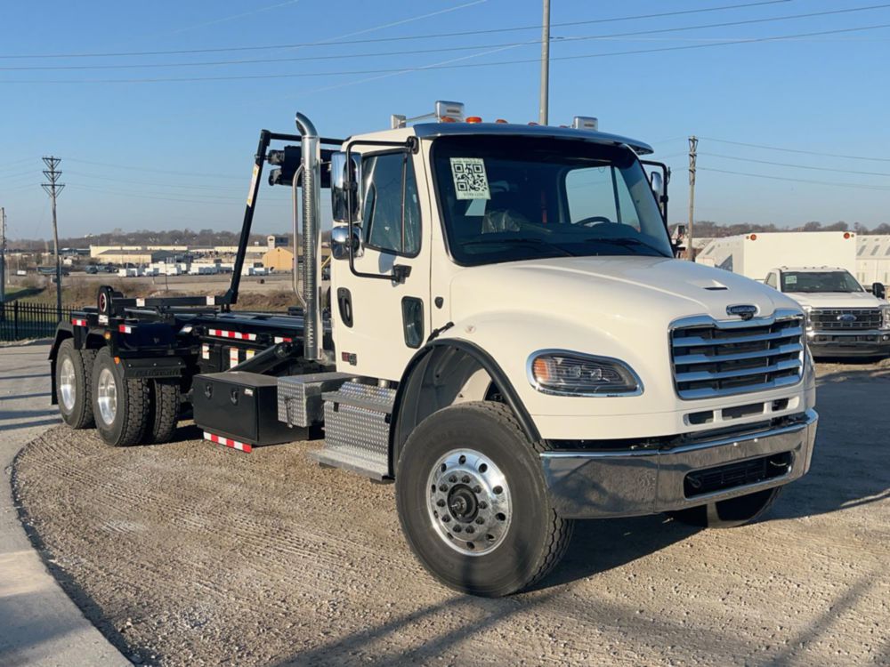 2027 Freightliner M2106 6x4 Galbreath U5-OR-174 Roll-Off Truck