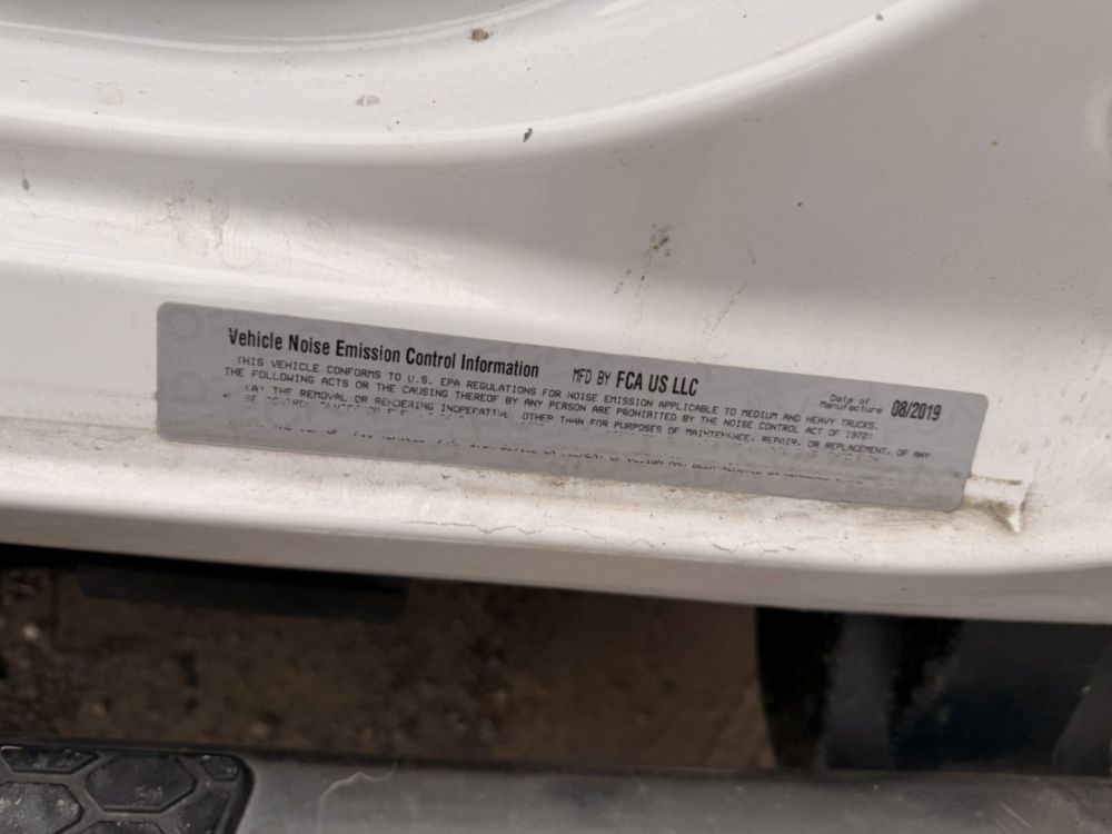 2019 Dodge Ram 5500 4x4 Versalift VST-47-I Material Handler Bucket Truck